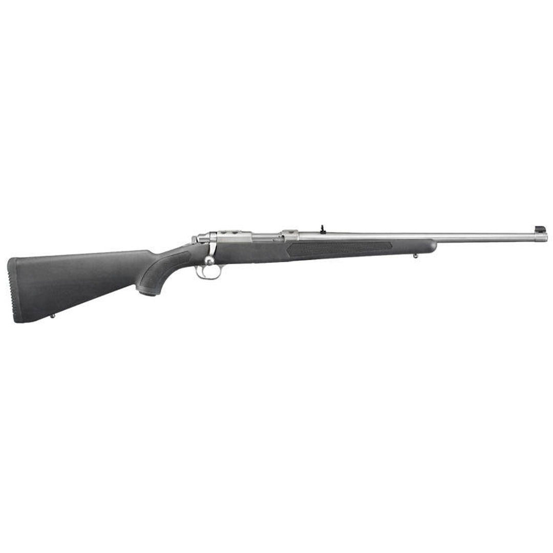 Ruger 77/357 Stainless Synthetic Threaded XXXX Bolt Action Rifle - 18.5in