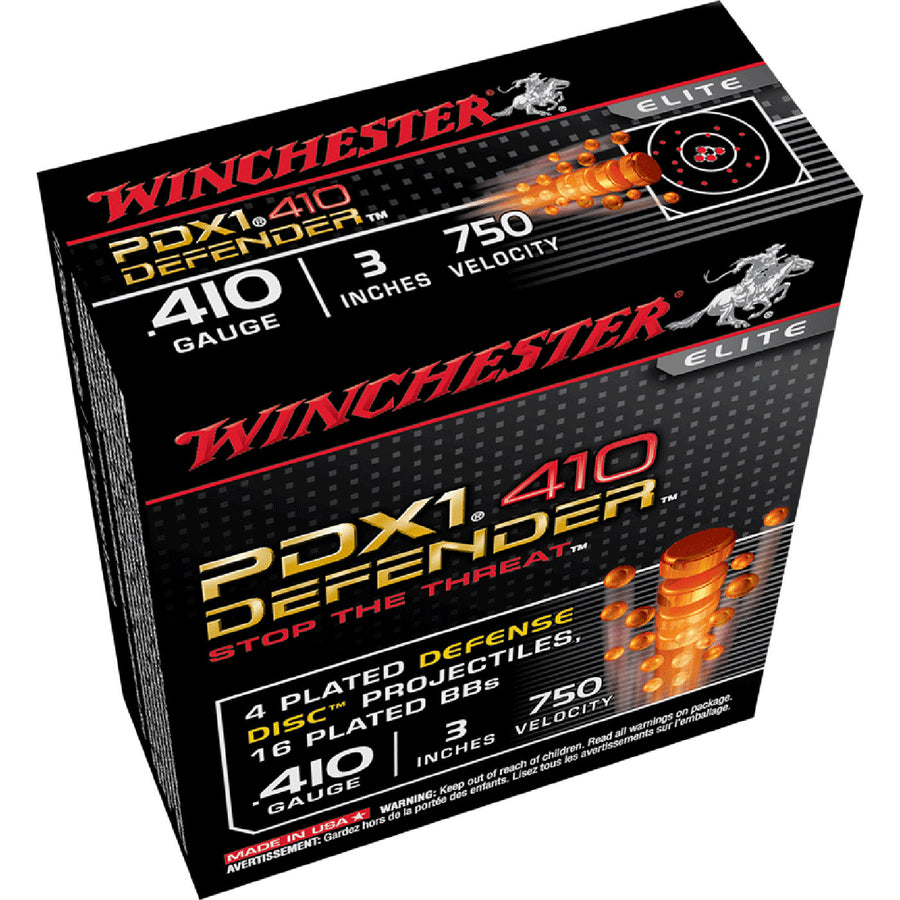 Winchester PDX1 Defender 410G 3 Shotshell Ammo - 10 Rounds 410 GAUGE