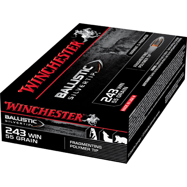 Winchester Ballistic ST 243Win 55gr PT