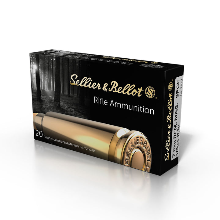 Sellier And Bellot 7mm REM MAG 173Gr SPCE - 20 Rounds