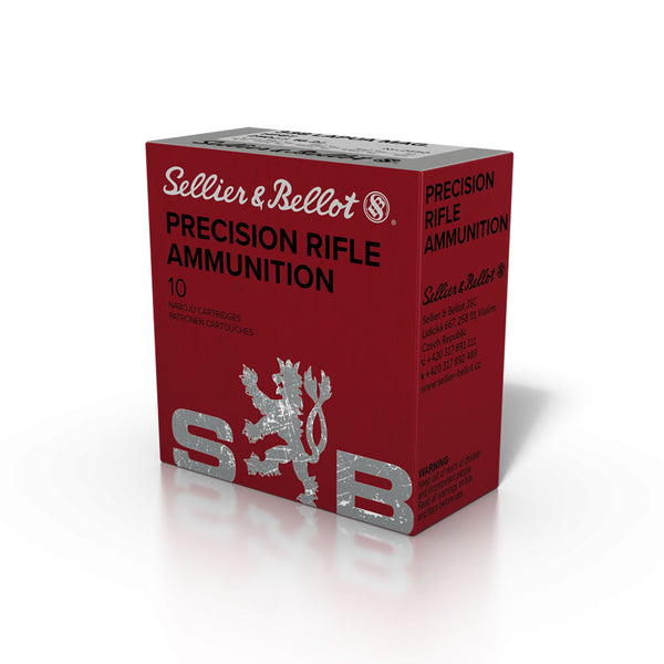 Sellier and Bellot 338 Lapua Mag 250Gr HPBT - Centrefire Ammo - 10 Rounds