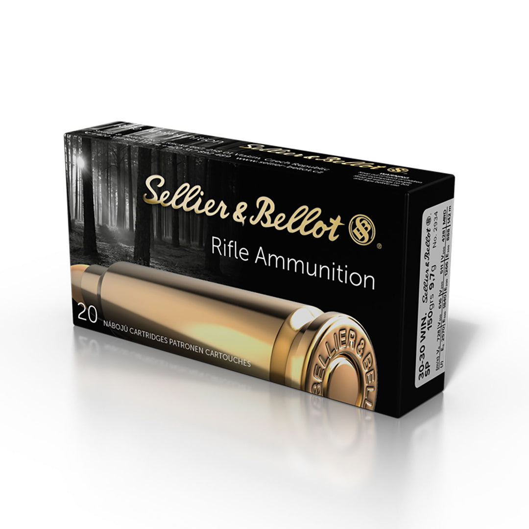 Sellier and Bellot 303 British 180gr FMJ Centrefire Ammo - 50 Rounds