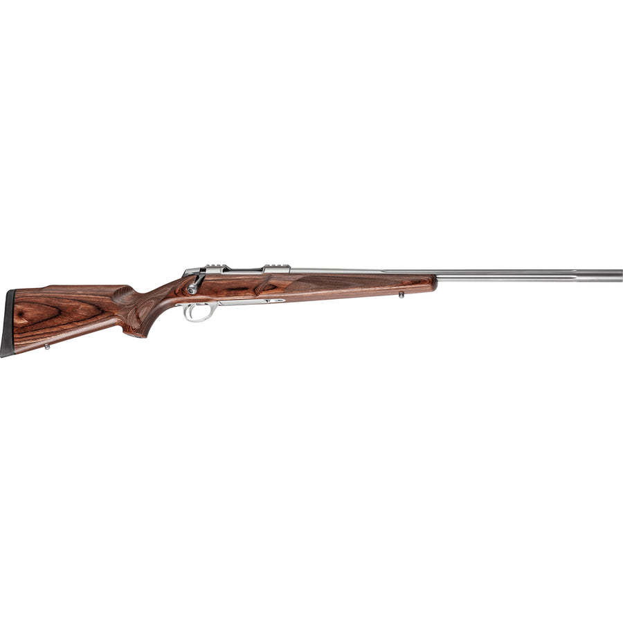 Sako 90 Varmint Laminated Stainless Rifle - Right Hand - .223 REM .223 REM / Brown