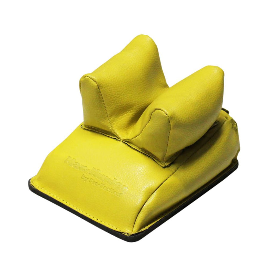 Pro-Tactical Rear Bench Rest Bag Thick PU Leather Yellow