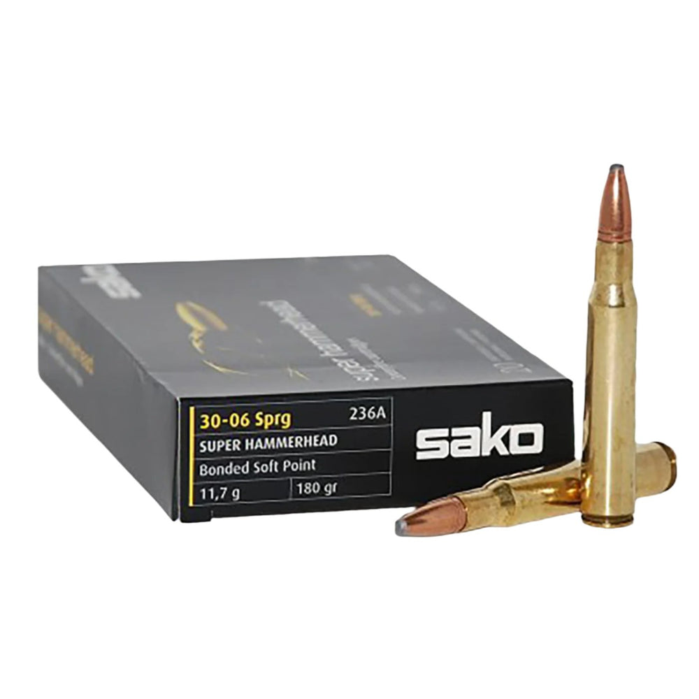 Sako Super Hammerhead 30-06 SPRG 180Gr - Centrefire Ammo - 20 Rounds