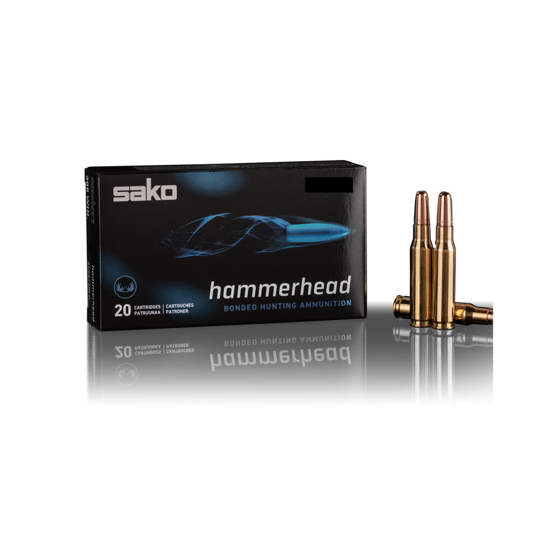 Sako 30-06 SPRG 220gr Hammerhead Centrefire Ammo - 20 Rounds