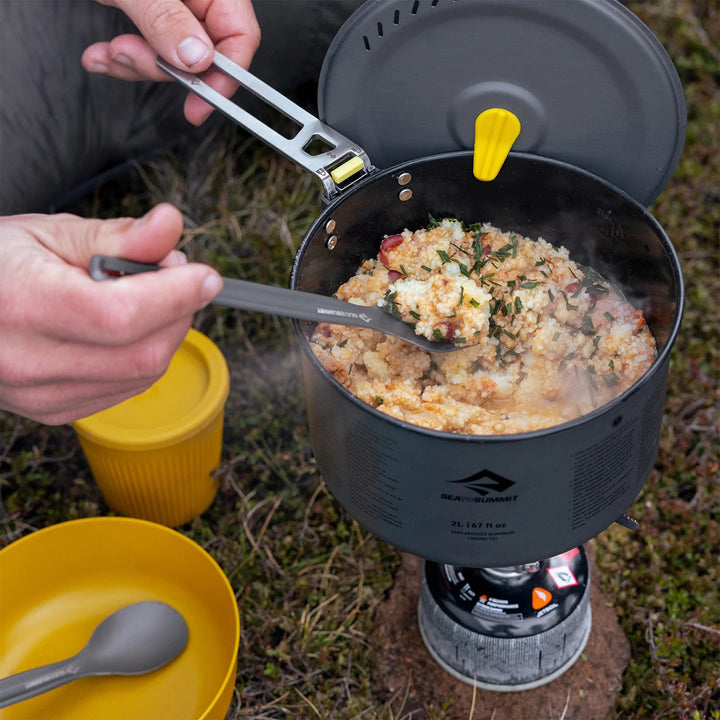 Sea to Summit Frontier UL Collapsible One Pot 3pc Cook Set - 1L Pot