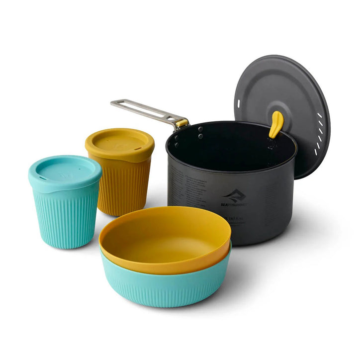 Sea to Summit Frontier UL One Pot 5pc Cook Set - 2L Pot