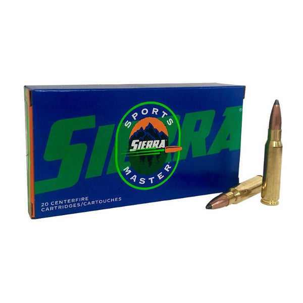 Sierra Sports Master 308WIN 135GR HP Varminter Centrefire Ammo - 20 Rounds