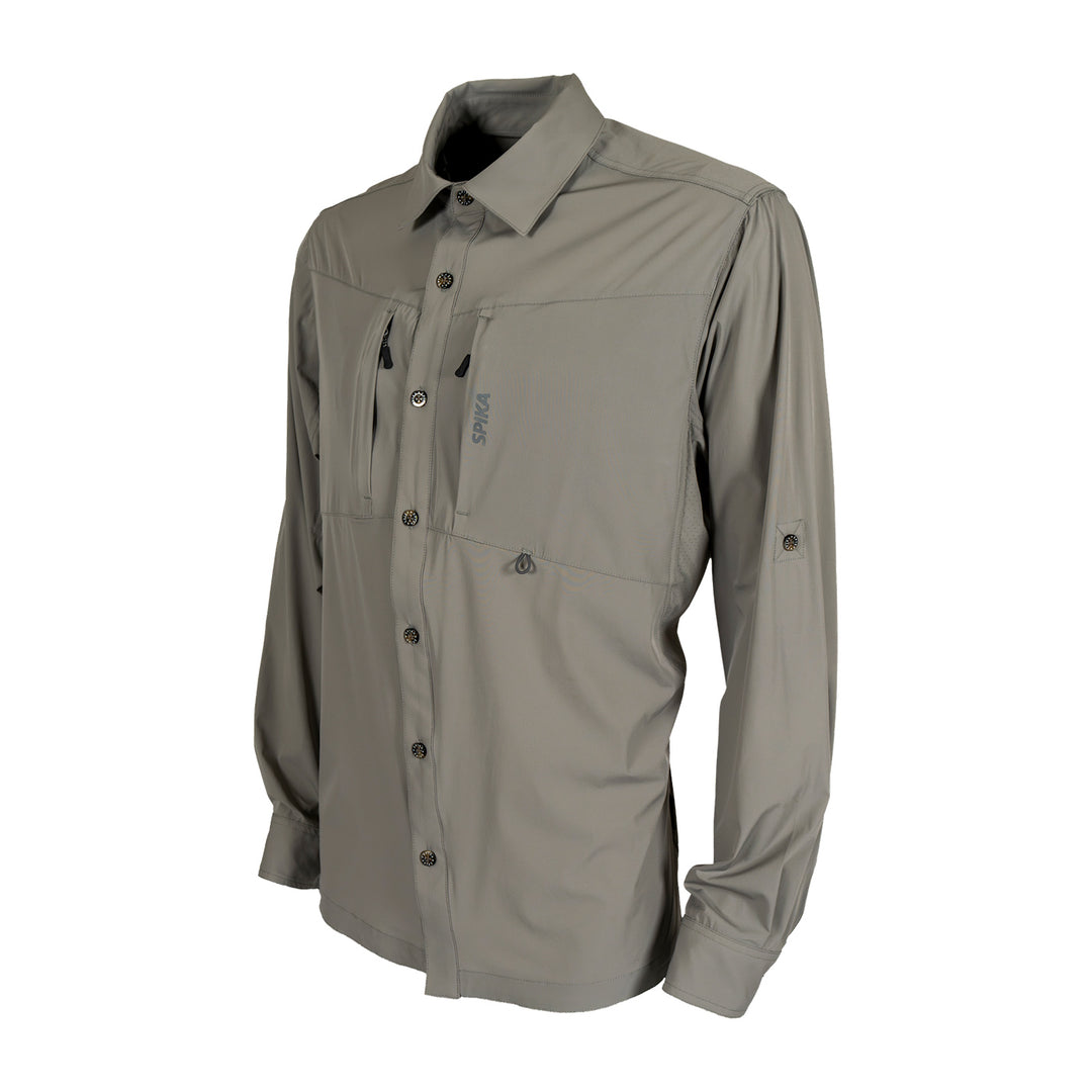 Spika Mens Skipper Button Up LS Shirt