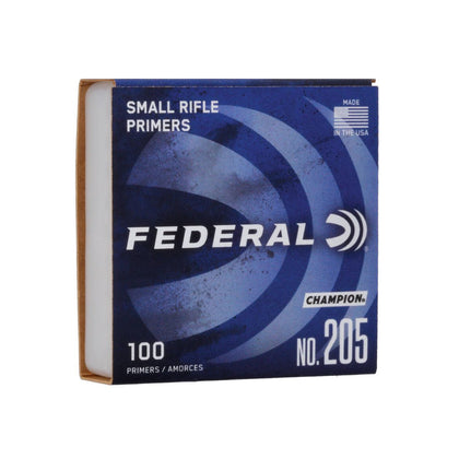Federal Small Rifle Primer 205 - 100 Pack
