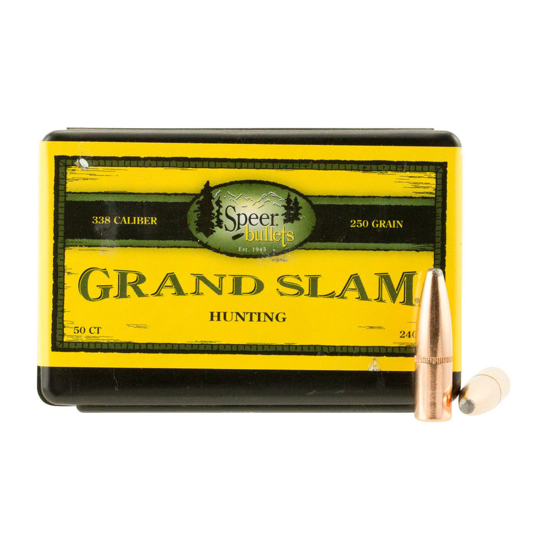 Speer 338 250gr Grand Slam Projectile - 50pk