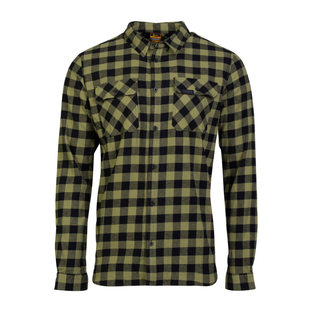 Spika Mens Flannel Check LS Shirt