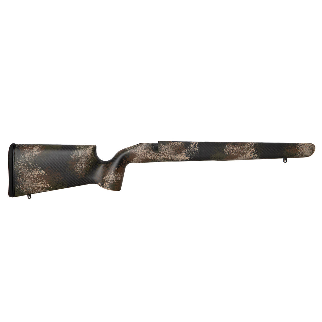 Stocky's Hunter Vertical Grip Carbon Desert Camo Stock - Tikka T3/T3x M24 Barrel Profile