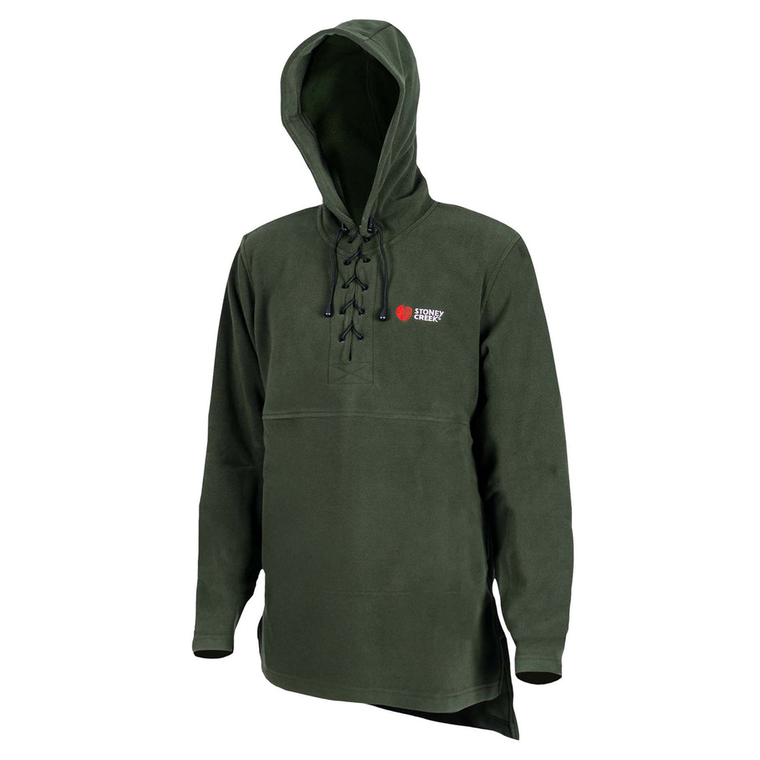 Stoney Creek Mens Fleece Lace Up Hoodie