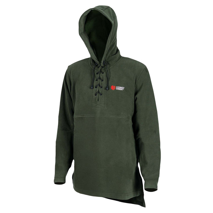 Stoney Creek Mens Fleece Lace Up Hoodie