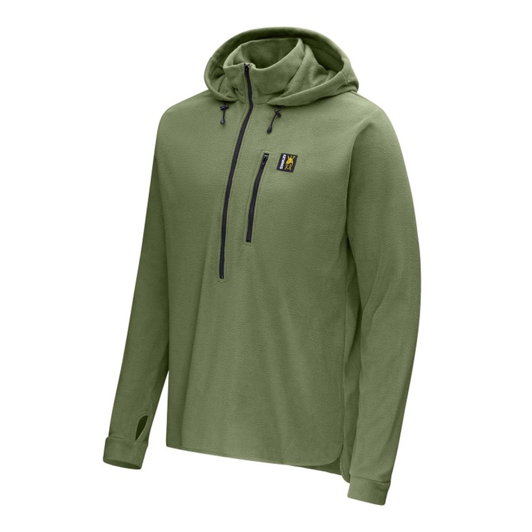 Swazi Brocco 1/4 Zip Hooded Shirt