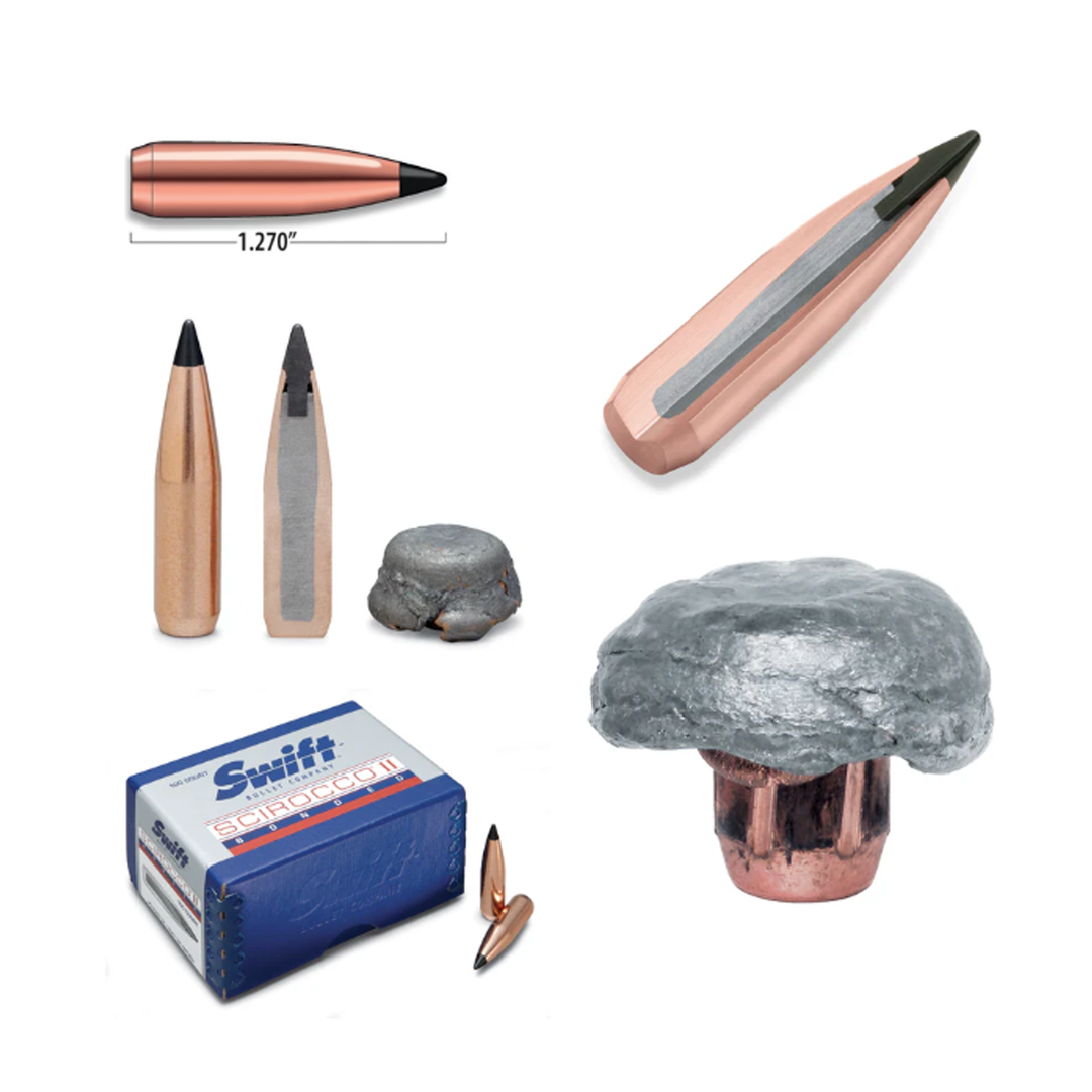 Swift Bullets 308 150gr Scirocco Projectile - 100pk
