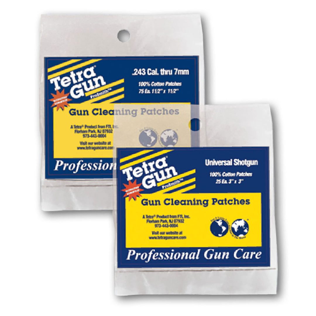 Tetra ProSmith Cleaning Patches - 75pk .28 / .35 CAL