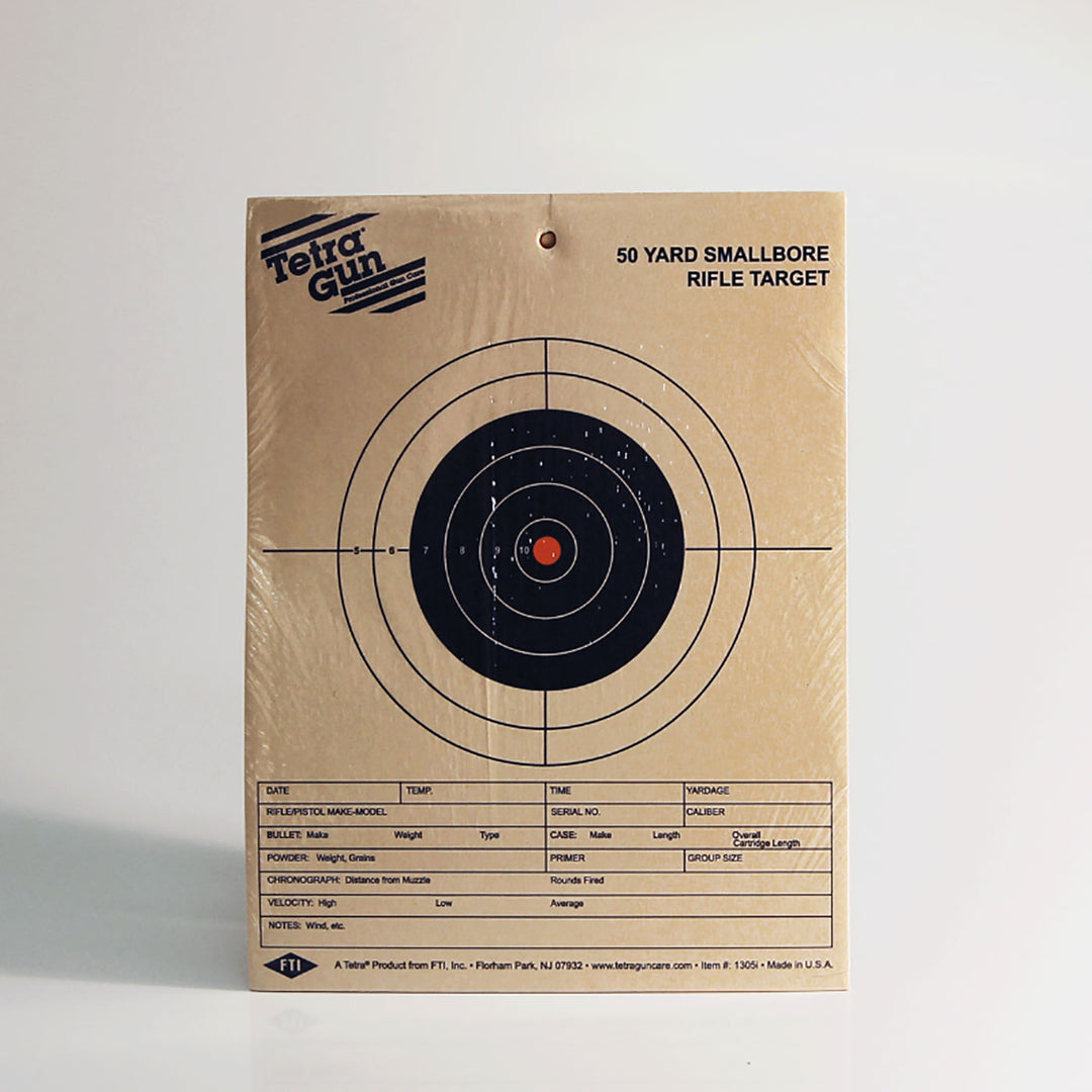 Tetra Paper Target 50yd Small Bore Rifle Target