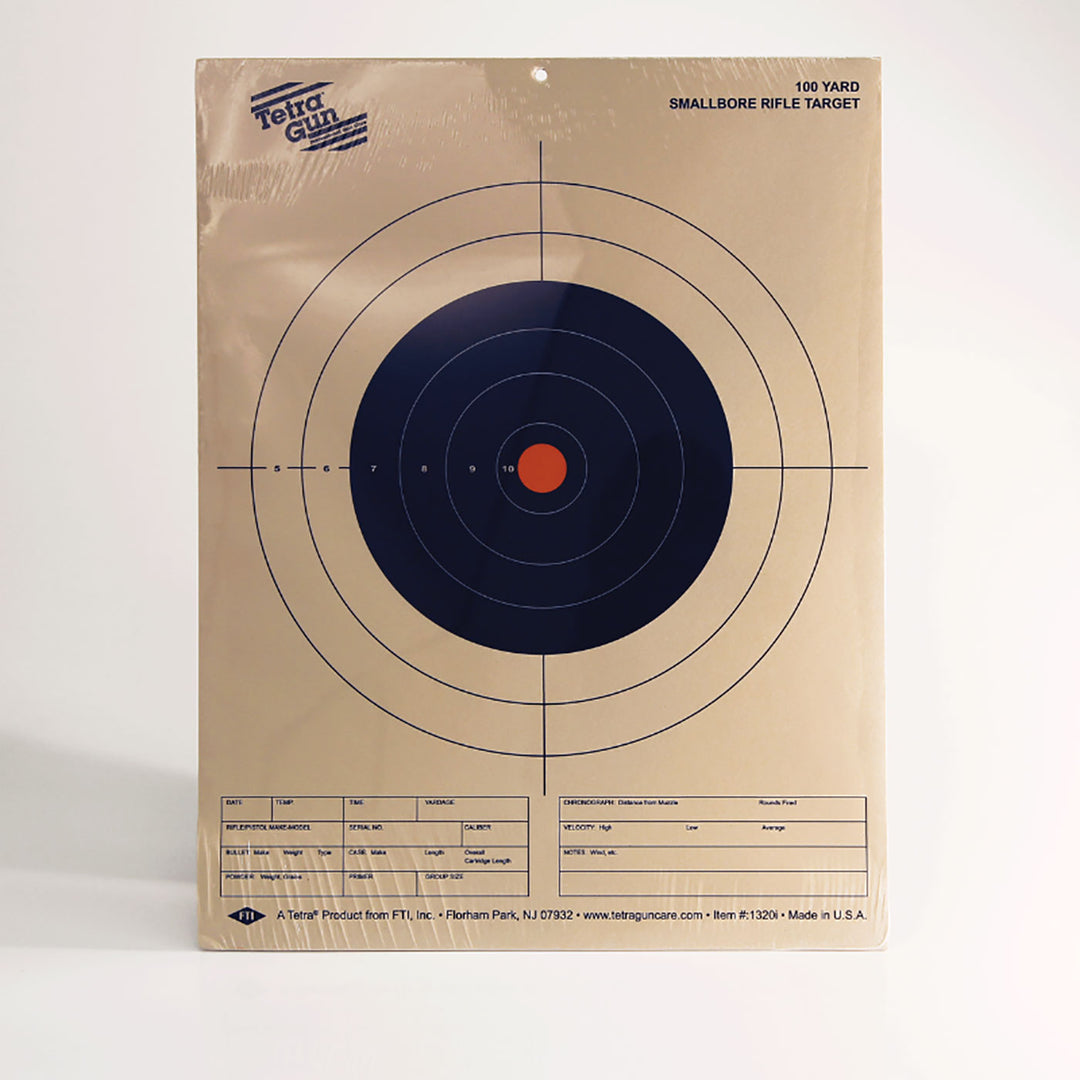 Tetra Paper Target 100yd Small Bore Rifle Target