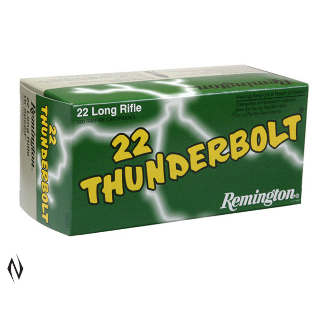 Remington Thunderbolt 22 LR 40 Grain - 1255 FPS - Round Nose - Rimfire Ammo - 50 Rounds .22 LR