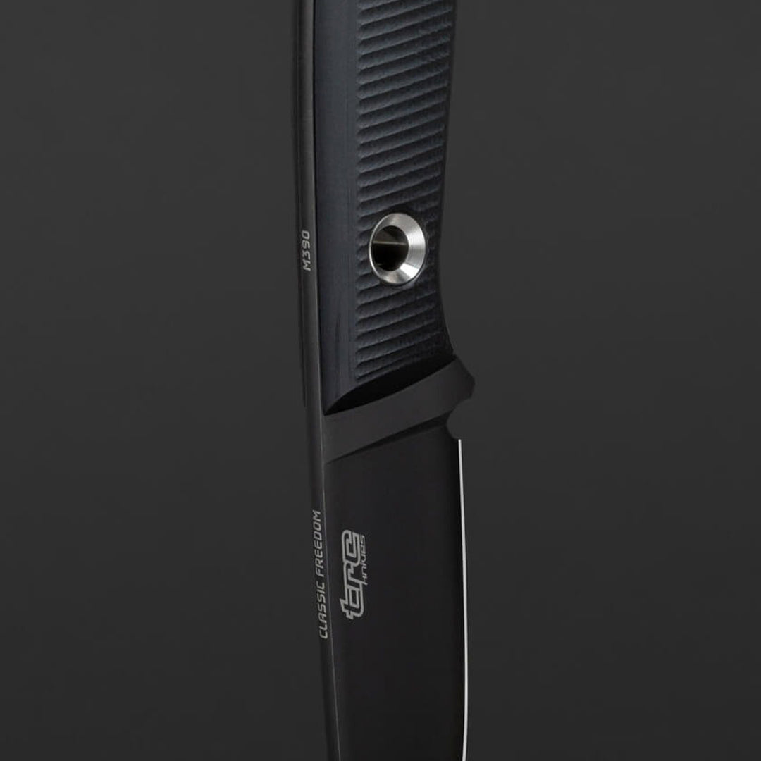 TRC Classic Freedom DLC Knife - DLC/M390/BLACK-G-1O/KYDEX