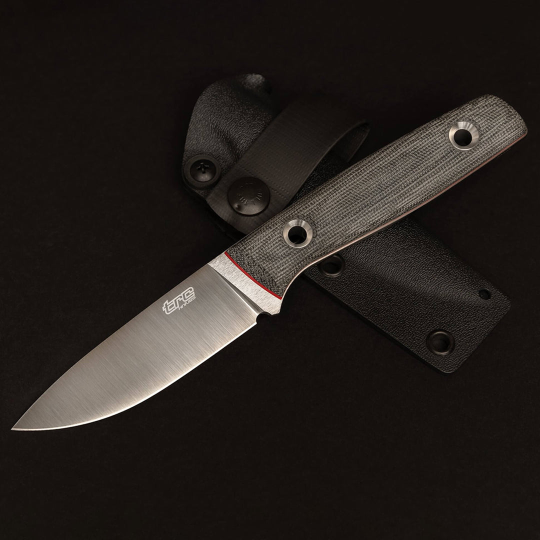 TRC Classic Freedom Knife - M390/SATIN/BCM/REDLINER/KYDEX