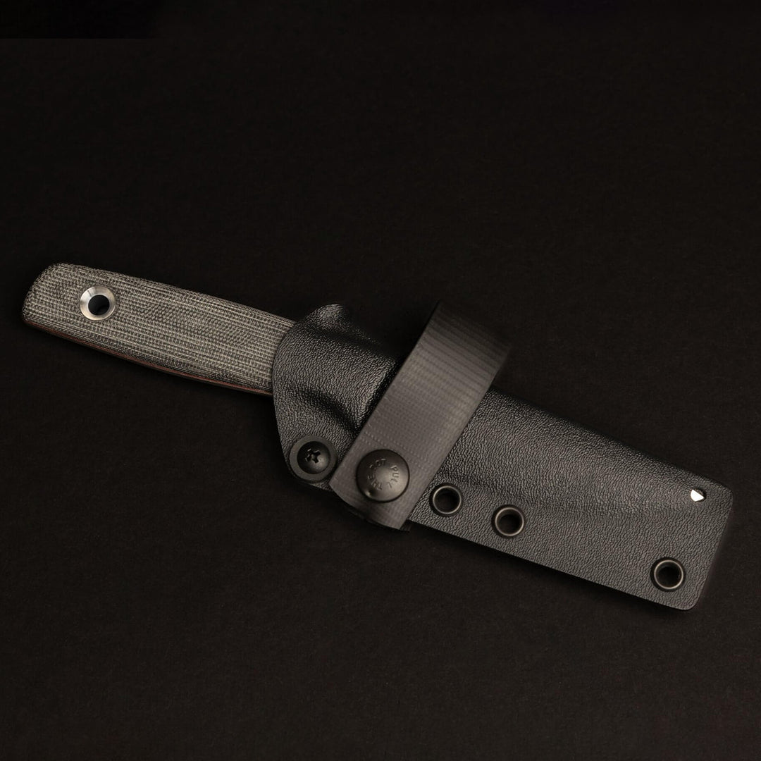 TRC Classic Freedom Knife - M390/SATIN/BCM/REDLINER/KYDEX
