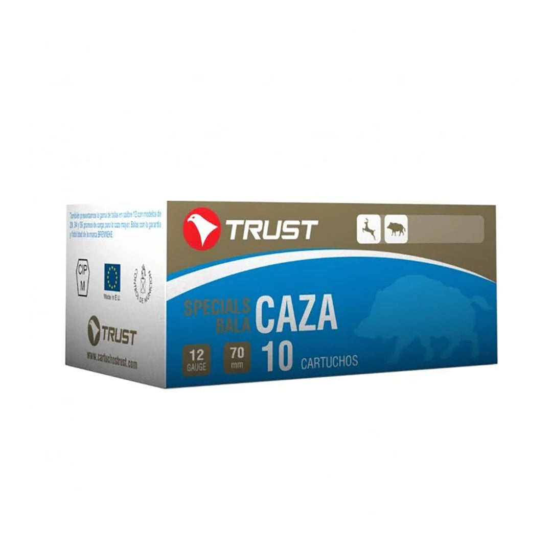 Trust Caza 3 Shot Shell - 28 Gram Slug - SlugShotShell - 12G - 10 Rounds