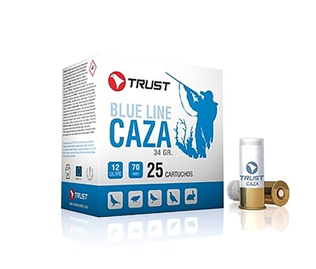 Trust Caza 3 Shot Shell - 34 Gram Load - BB Size 4 - 12G - 25 Rounds