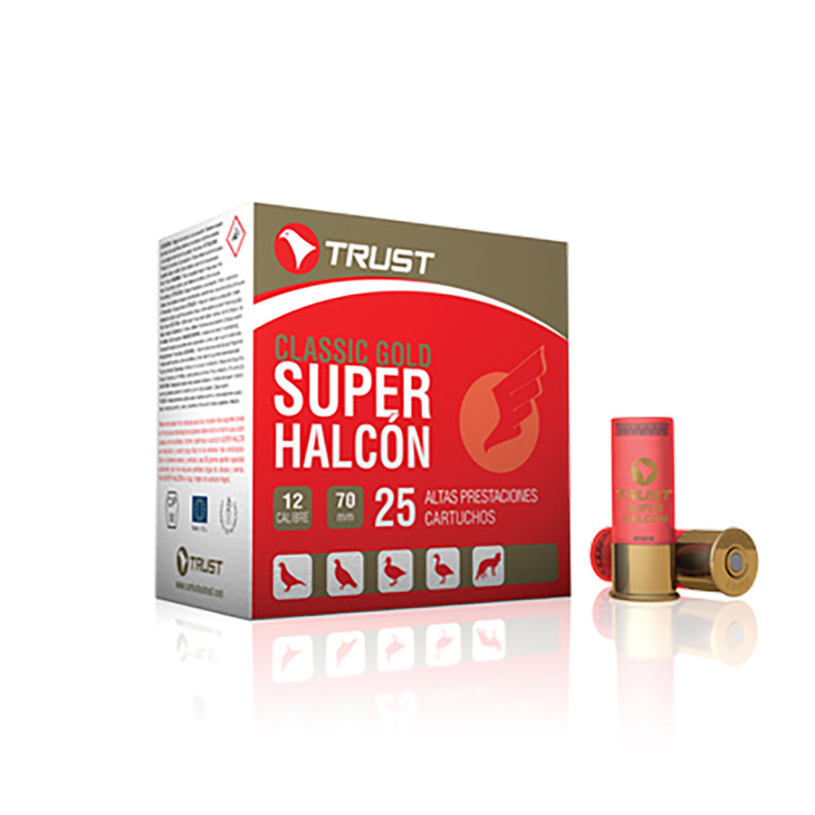 Trust Specials Super Halcon Shot Shell - 36 Gram Load - BB Size 0 - 12G - 25 Rounds 12 GAUGE
