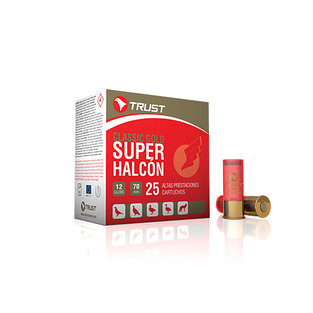 Trust Specials Super Halcon 12G Shot Shell - 36 Gram Load - 25 Rounds