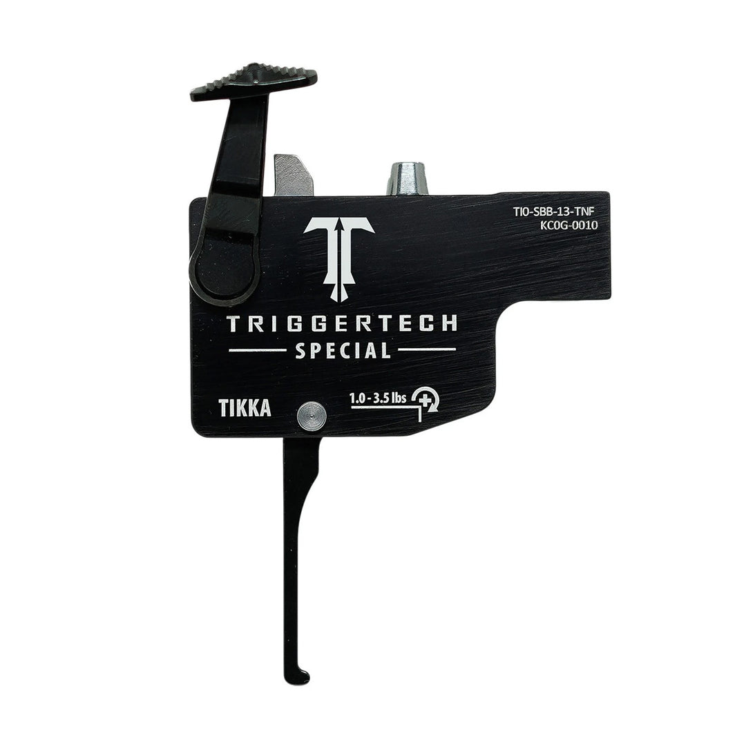 TriggerTech Special Tikka Replacement Trigger System - 1-3.5LB - Straight Flat