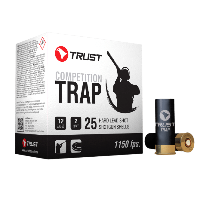 Trust Trap 1 Red Shot Shell - 28 Gram Load - BB Size 7.5 - 12G - 25 Rounds