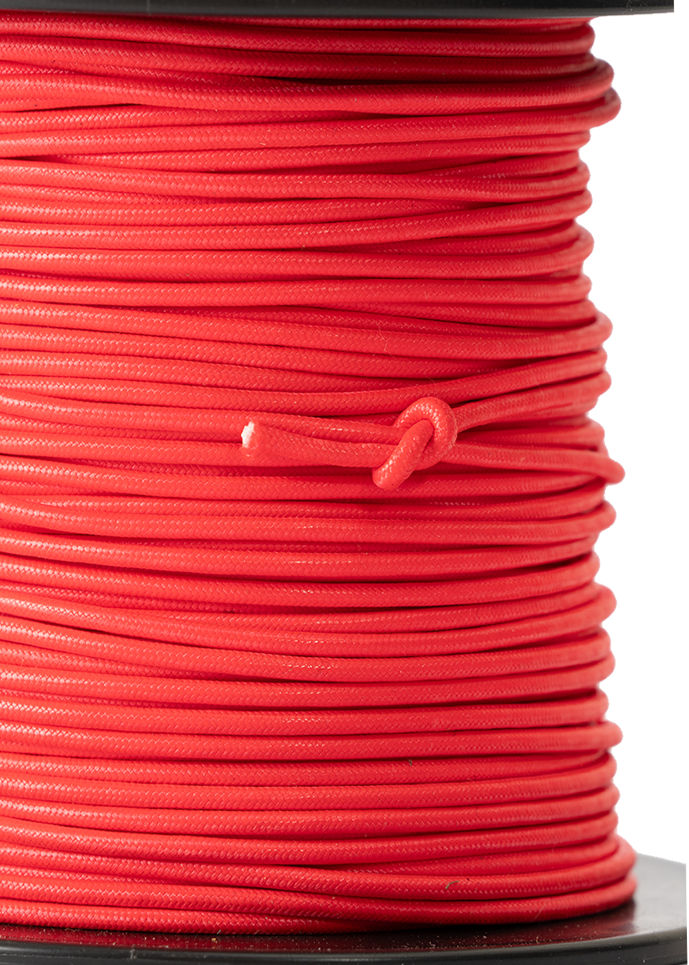 USA Latex 1.9mm Reel Line - 50m - Red