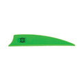 Bohning 3.5inch Shield Cut X Vane - Red - 100 Vanes — 3.5 inches / Green