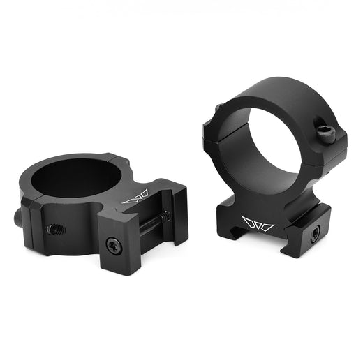 Warne Vapor Horizontal Matte Rings - 30mm High