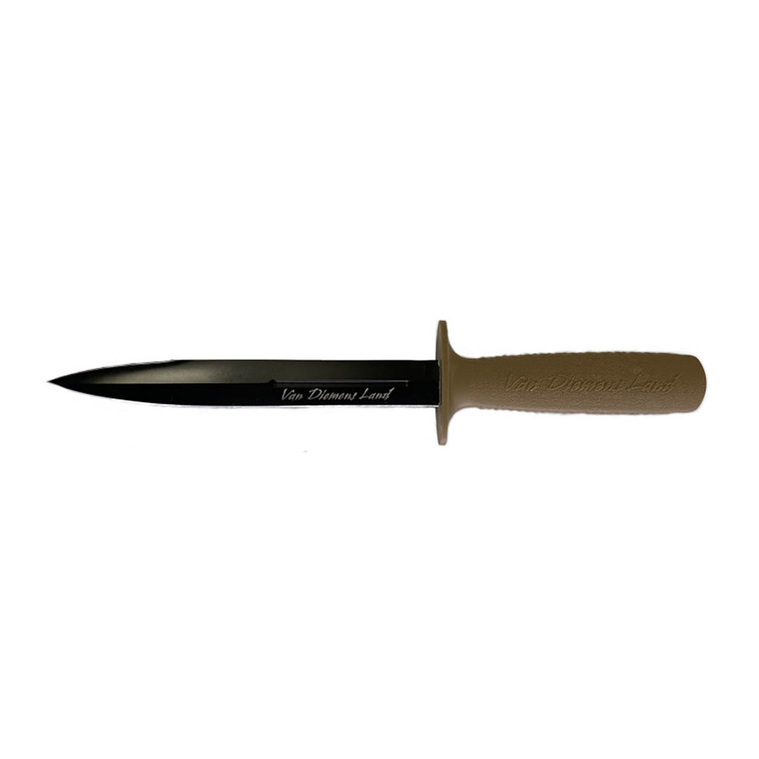 Van Diemen 8inch Pig Sticker Knife with Sheath 8in / Tan