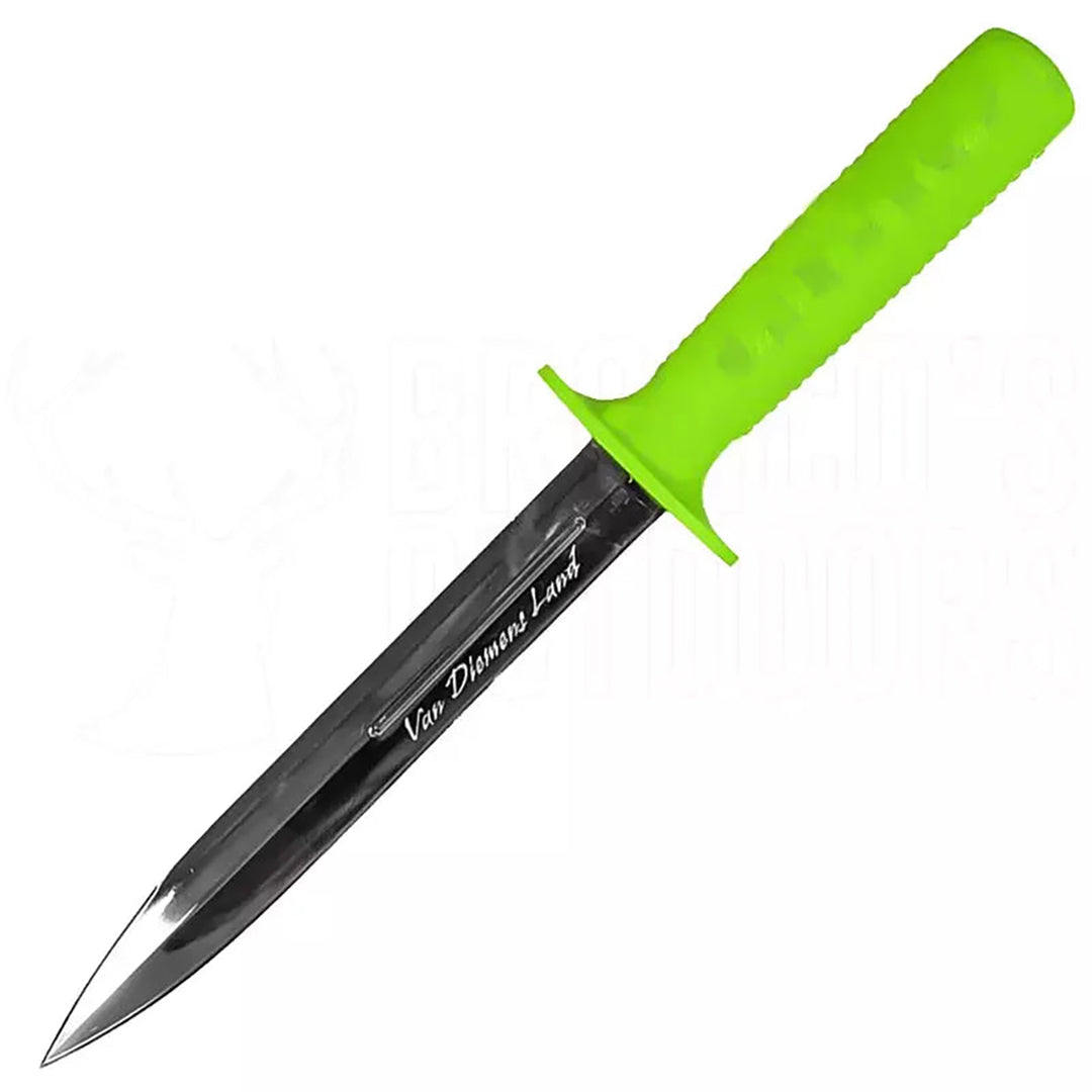 Van Diemen 8inch Pig Sticker Knife with Sheath 8in / Green