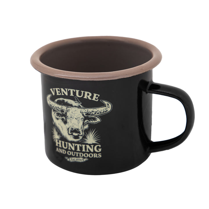 Venture Ferals Buffalo Enamel Mug - 350ml