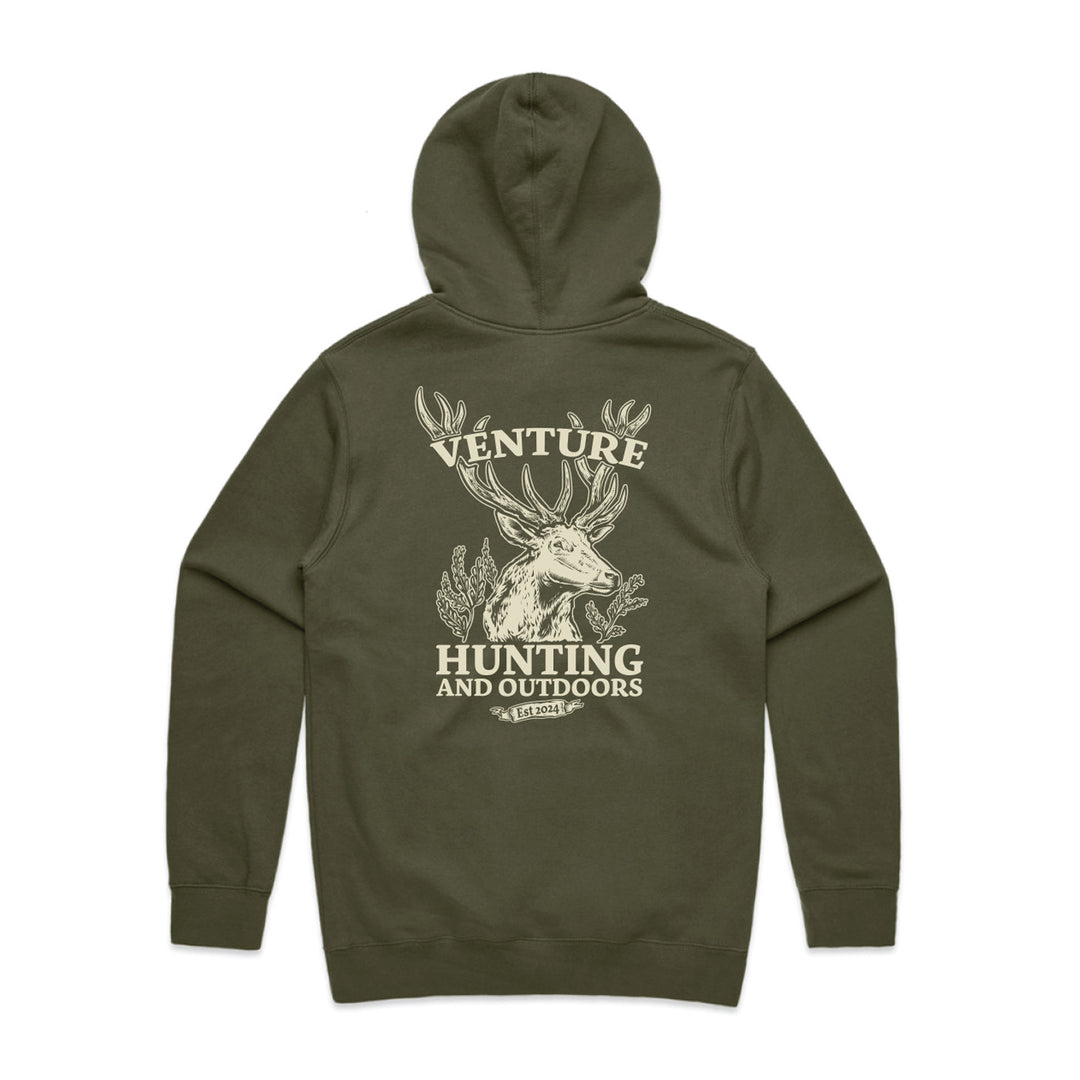 Venture Ferals Red Stag Hoodie