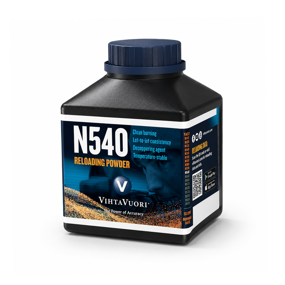 VihtaVuori Powder - N540 Rifle Powder