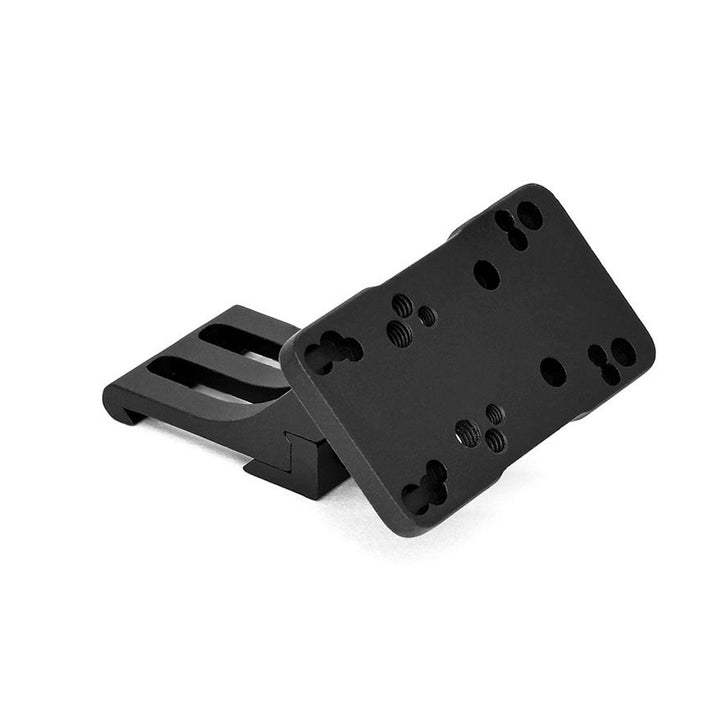 Warne Offset Red Dot Reflex Riser - Right Hand - 45degrees