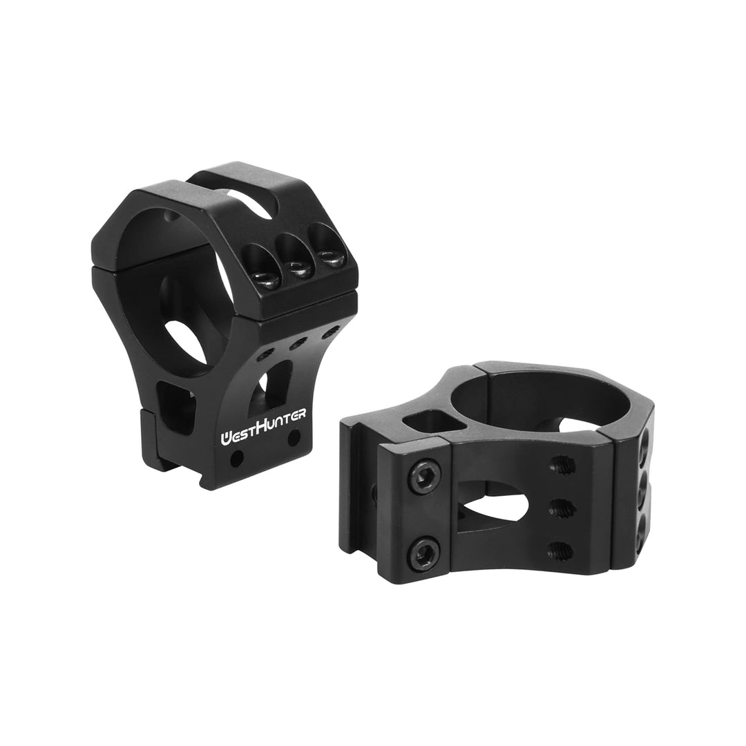 WestHunter 11mm Dovetail Scope Rings - 34mm High Profile