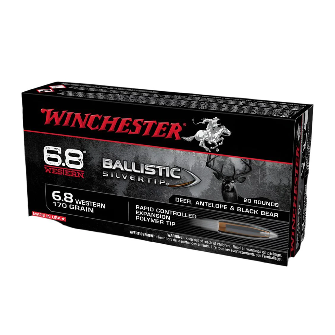 Winchester Ballistic ST 6.8WST Western 170gr PT - 20 Rounds