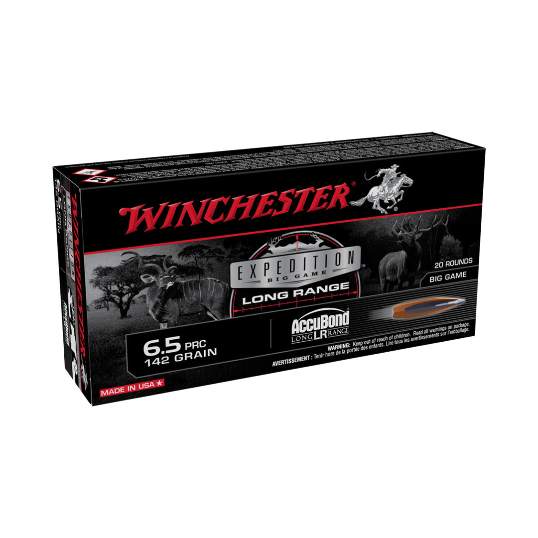 Winchester Expedition Big Game 6.5 PRC 142gr ABCT Centrefire Ammo - 20 Rounds