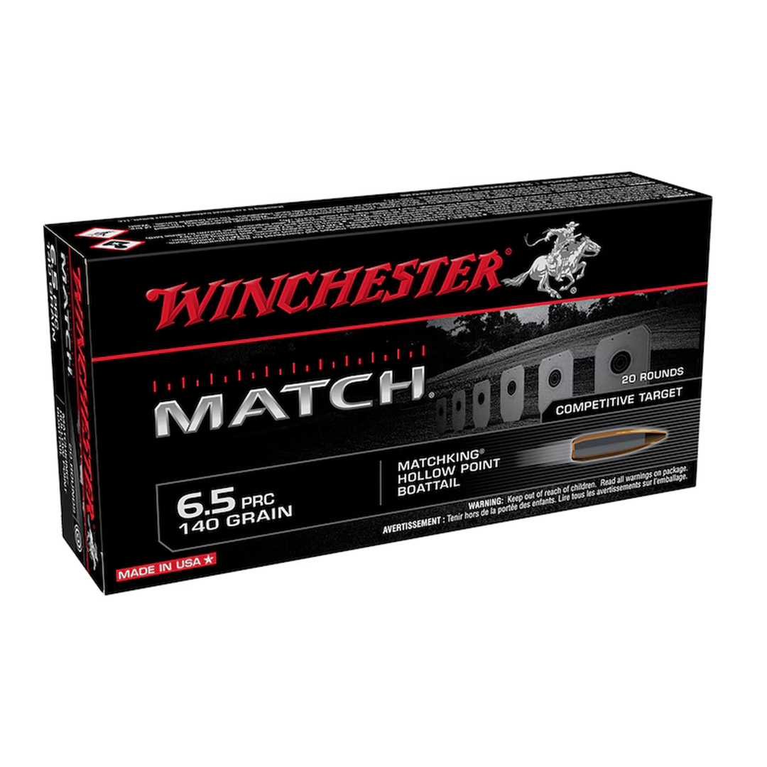Winchester Match 6.5 PRC 140gr MatchKing HP - 20 Rounds