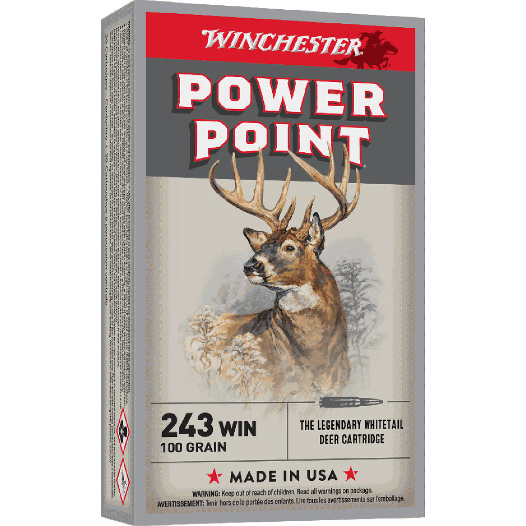 Winchester Power Point 243Win 100gr PSP .243 WIN