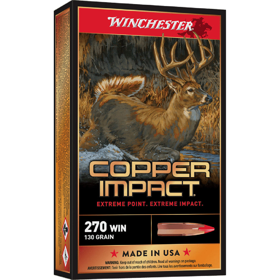 Winchester Copper Impact LF 270Win 130gr XP .270 WIN